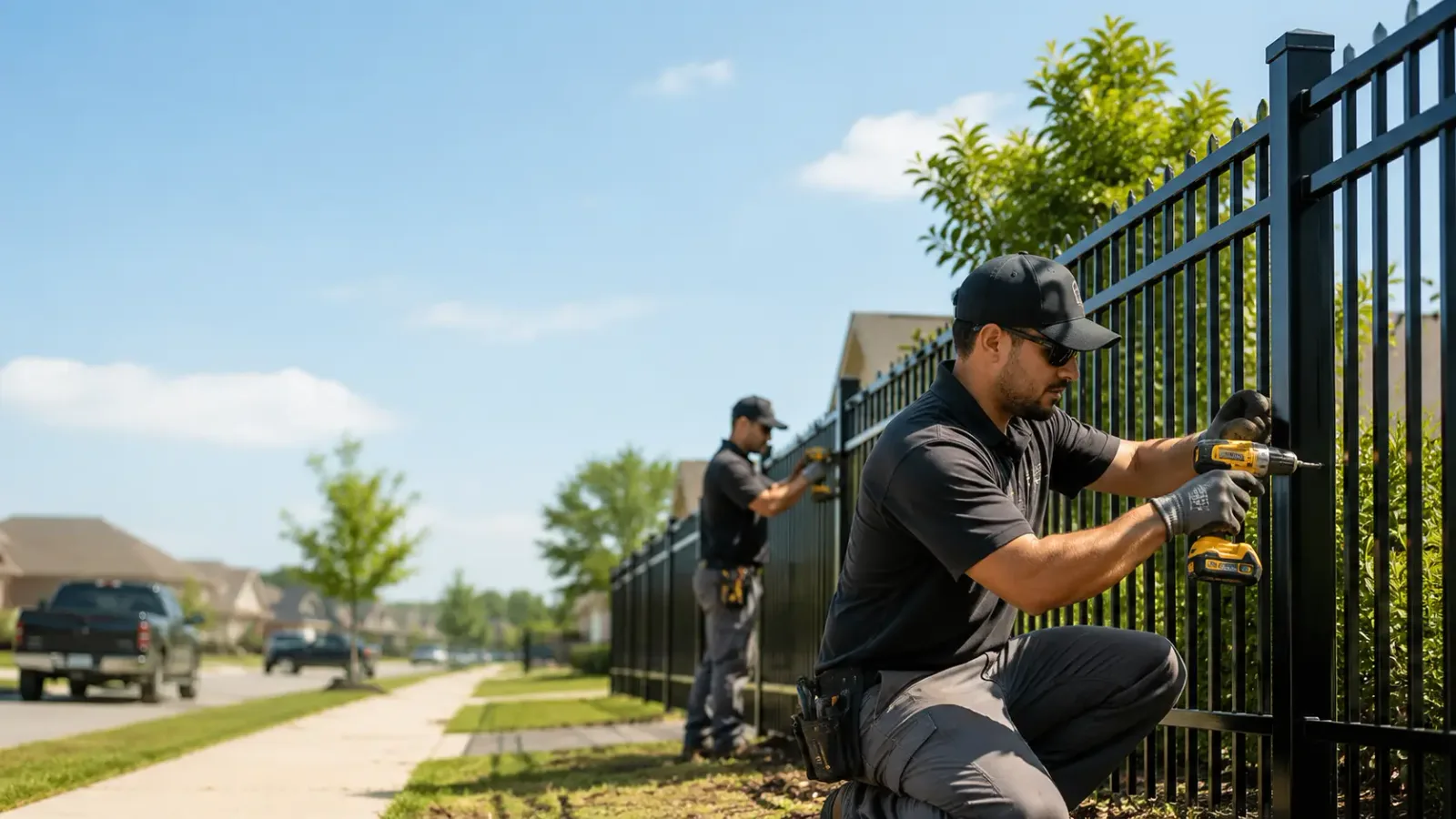 Metal Fence Installation in Inwood, WV